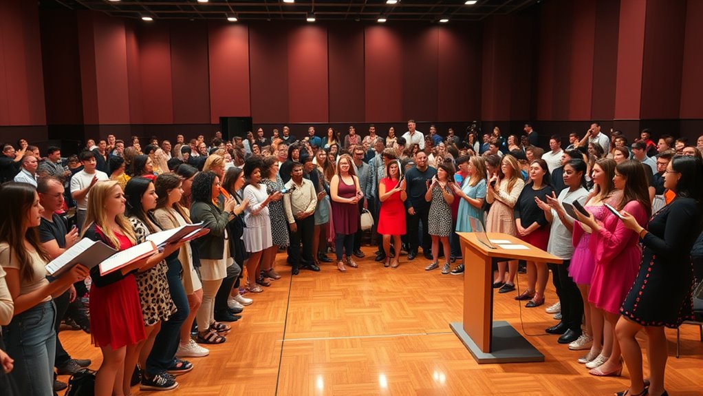 audition process explained clearly