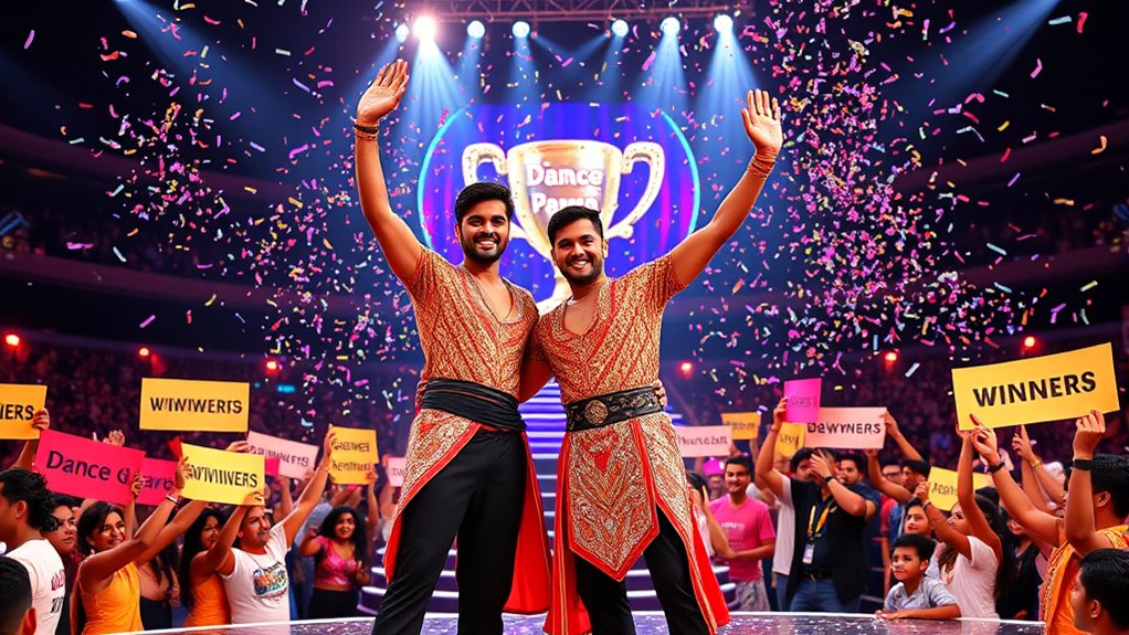 gaurav sharma and nithin nj crowned