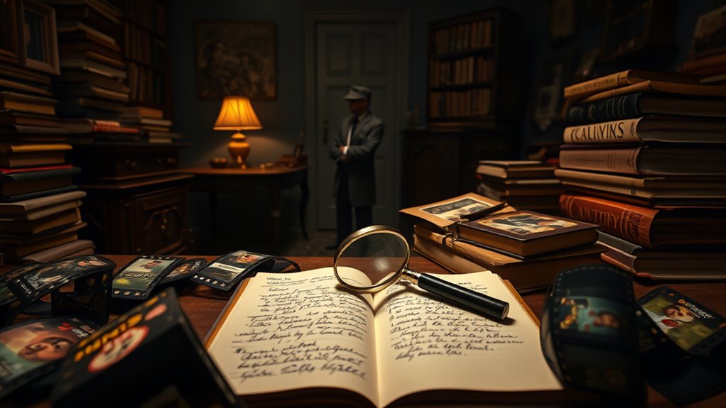 mysterious detective thriller adventure