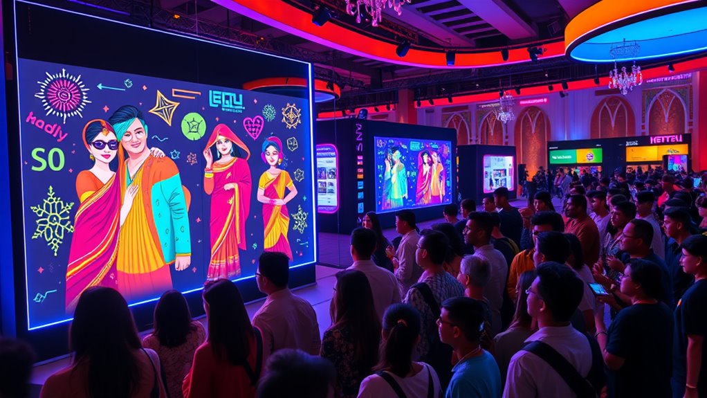 bollywood cultural digital art