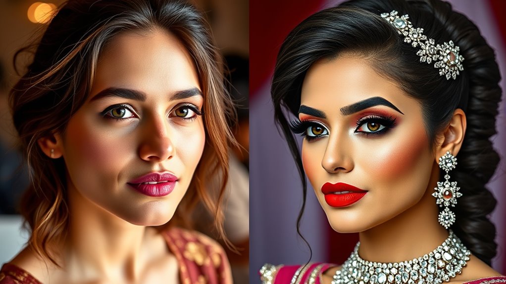 glow to glamorous transformation