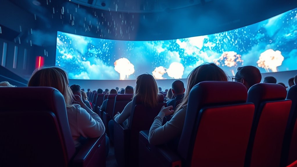 immersive multi sensory cinematic experience