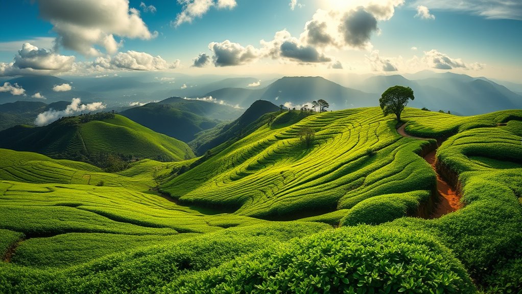 munnar s lush tea plantations