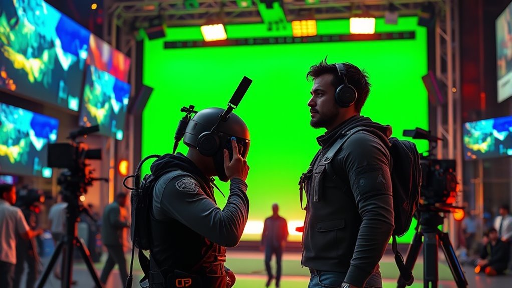 real time virtual production