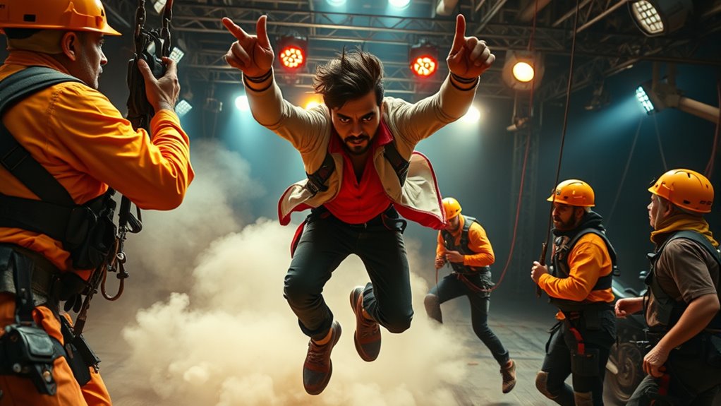stunt work safety measures