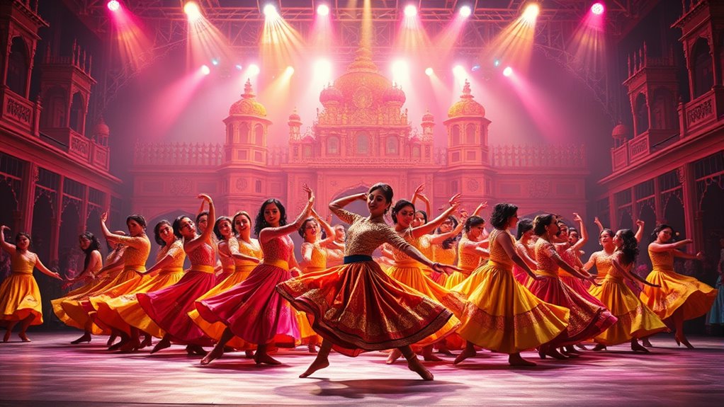 vibrant fusion of dance
