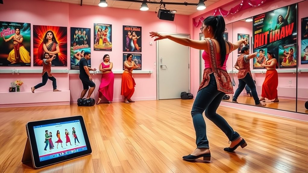visual aids enhance dance learning