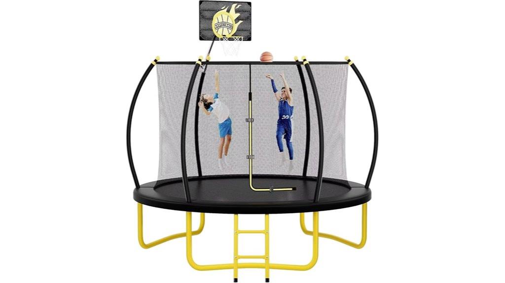 10 foot pumpkin trampoline