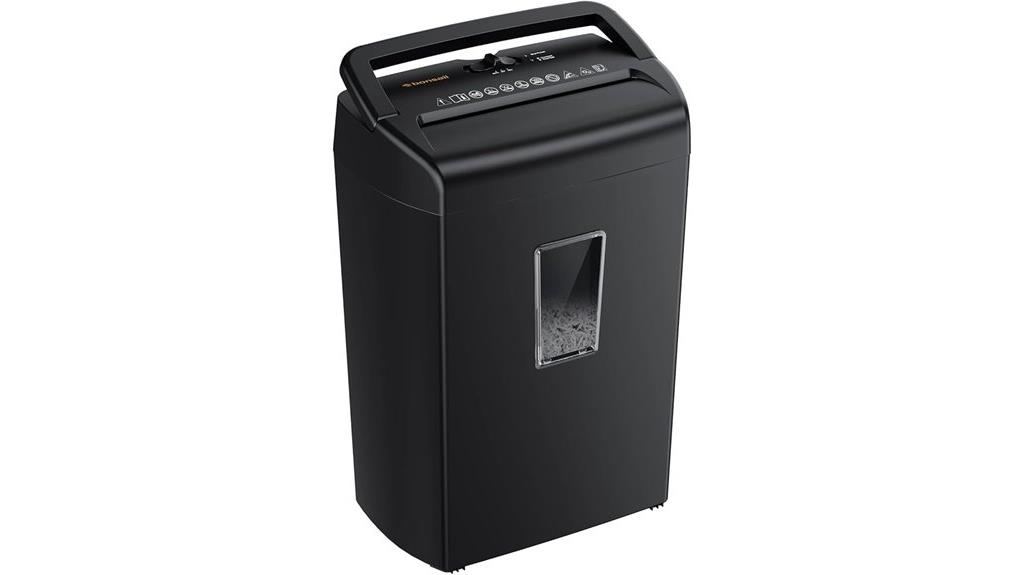 10 sheet cross cut shredder