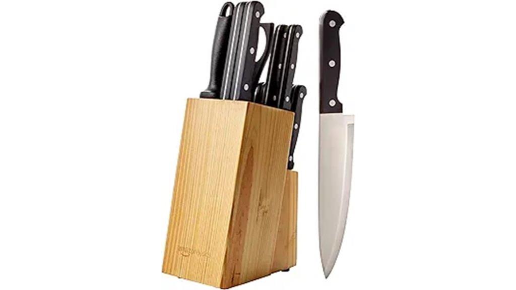 14 piece stainless steel set