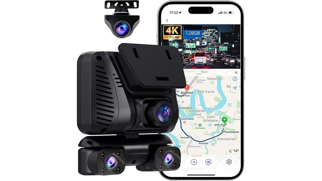 360 degree night vision camera