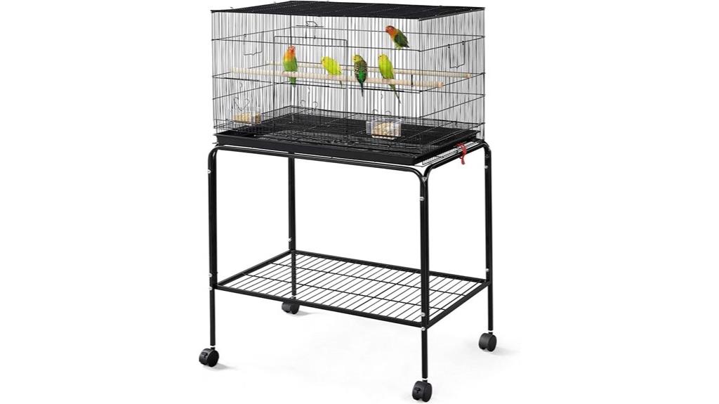 47 inch rolling bird cage