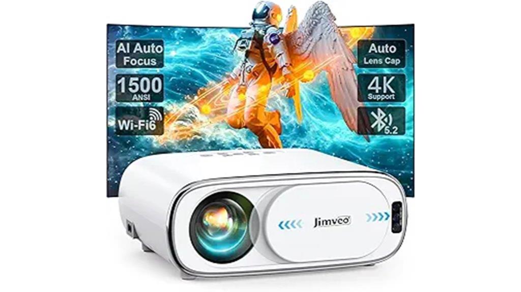 4k portable projector features