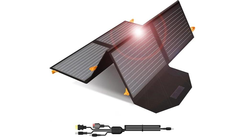 60w portable solar charger
