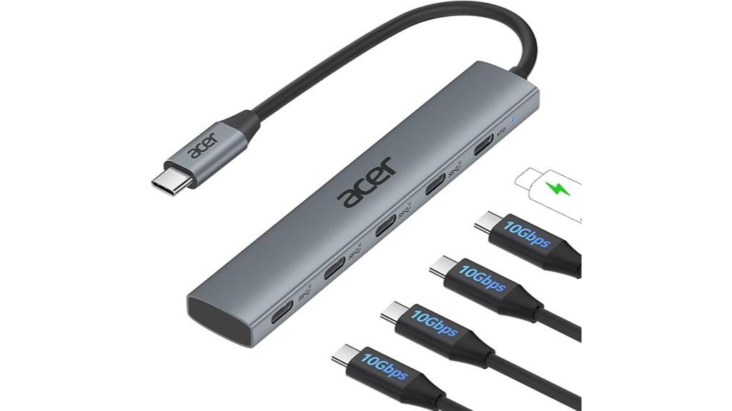 acer usb c hub 4 port