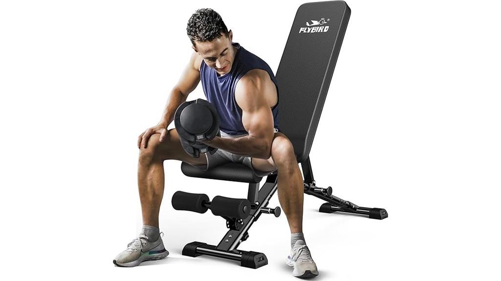 adjustable full body bench
