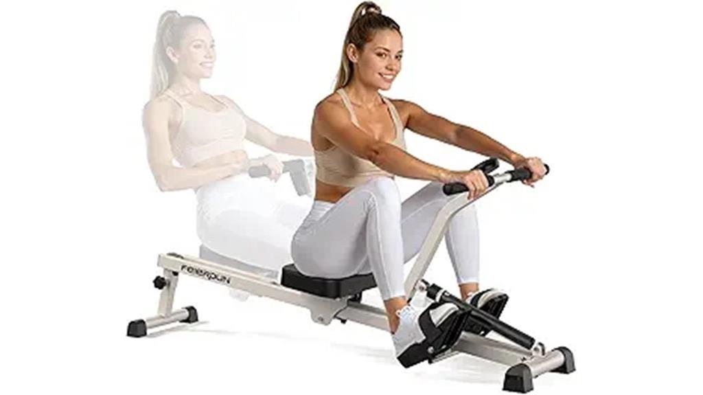 adjustable home rowing machine
