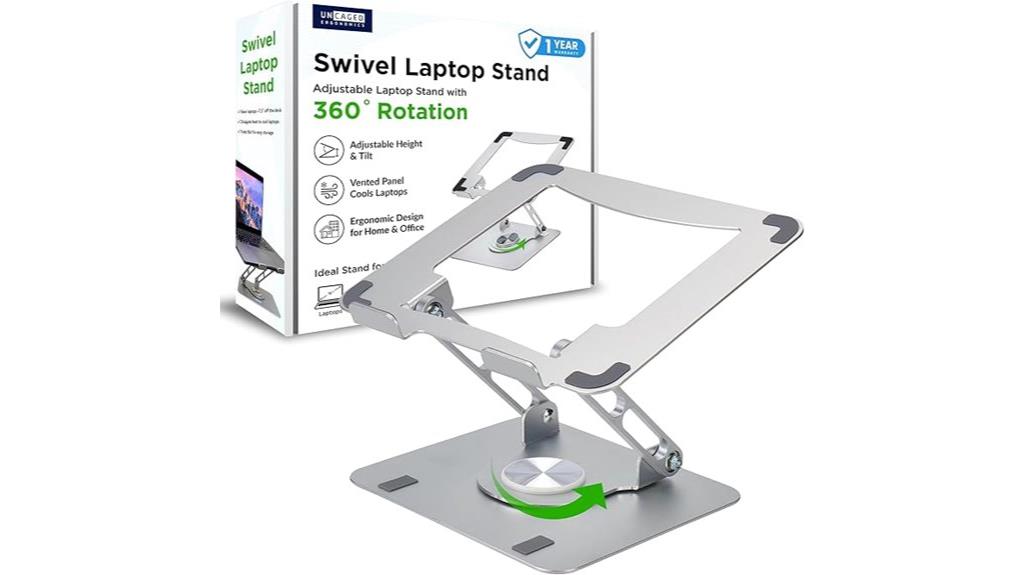 adjustable laptop desk stand