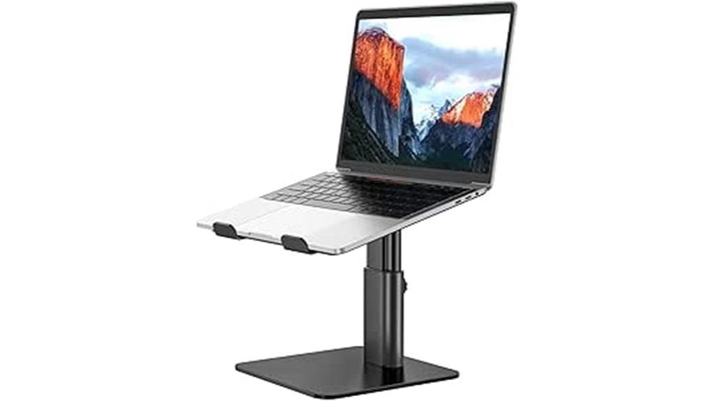 adjustable laptop riser stand
