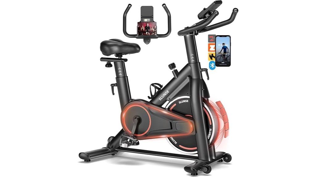 adjustable magnetic resistance exercise bike