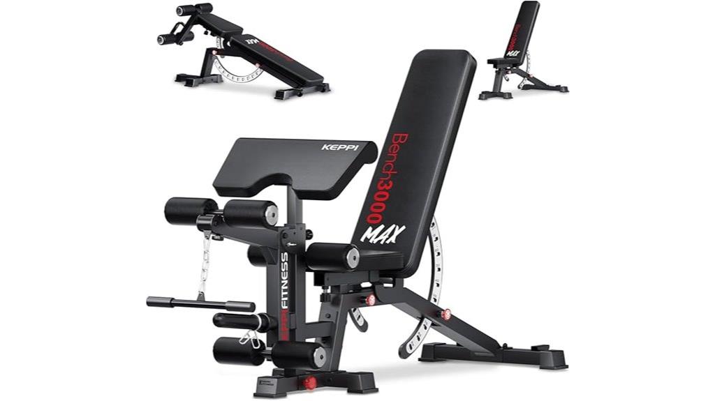 adjustable weight bench