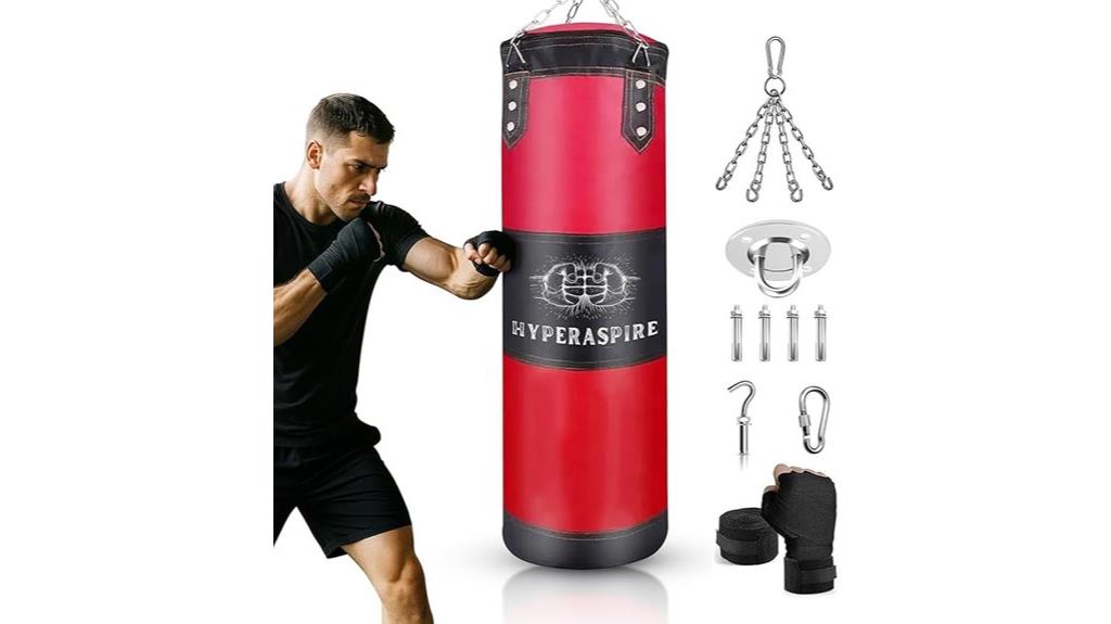 adult 120cm pu leather punching bag