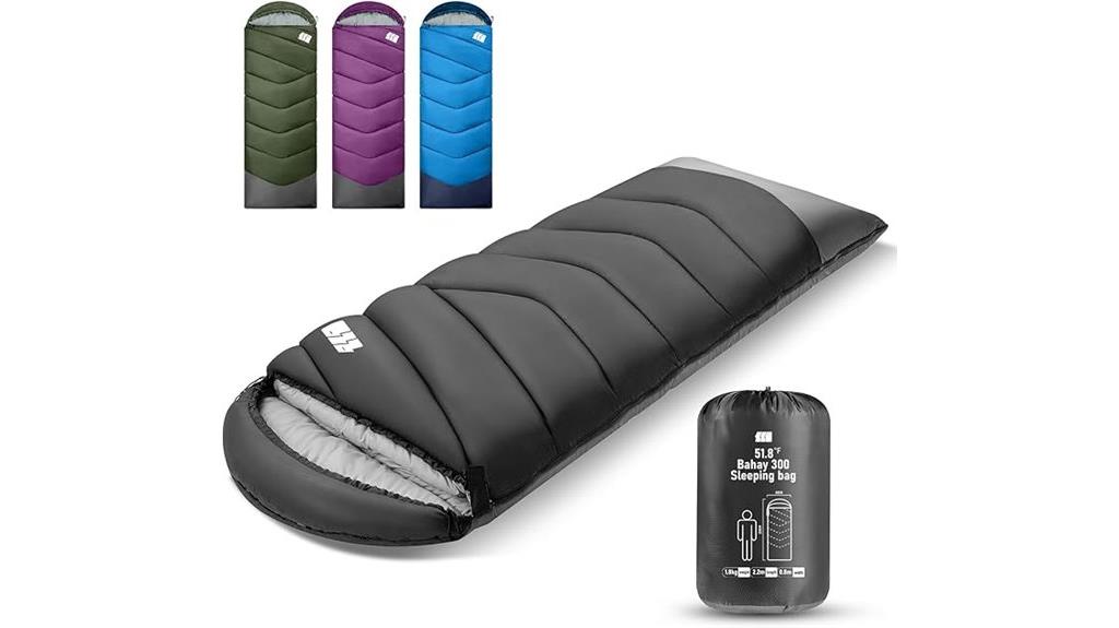 adult sleeping bag compression