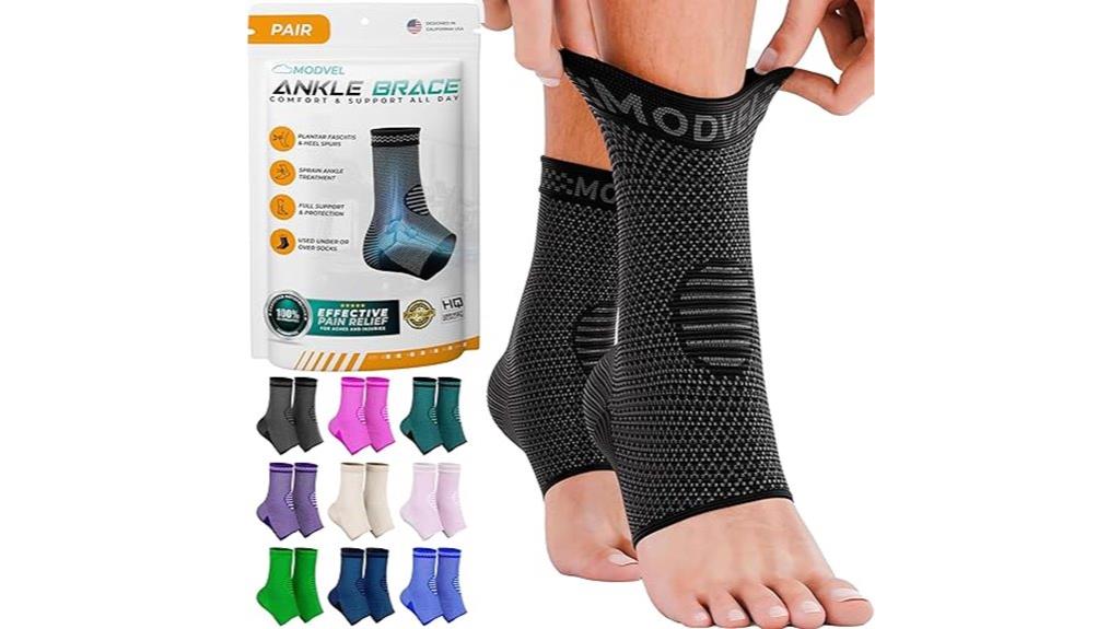 ankle support compression sock
