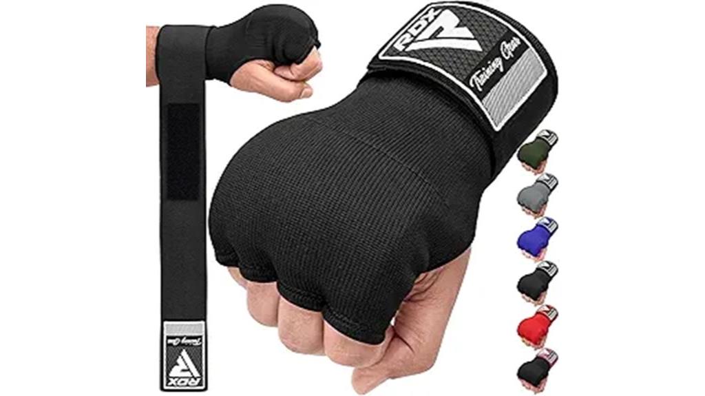 boxing wraps and gloves