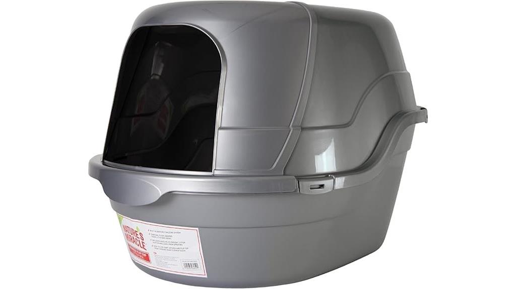 cat litter box with lid