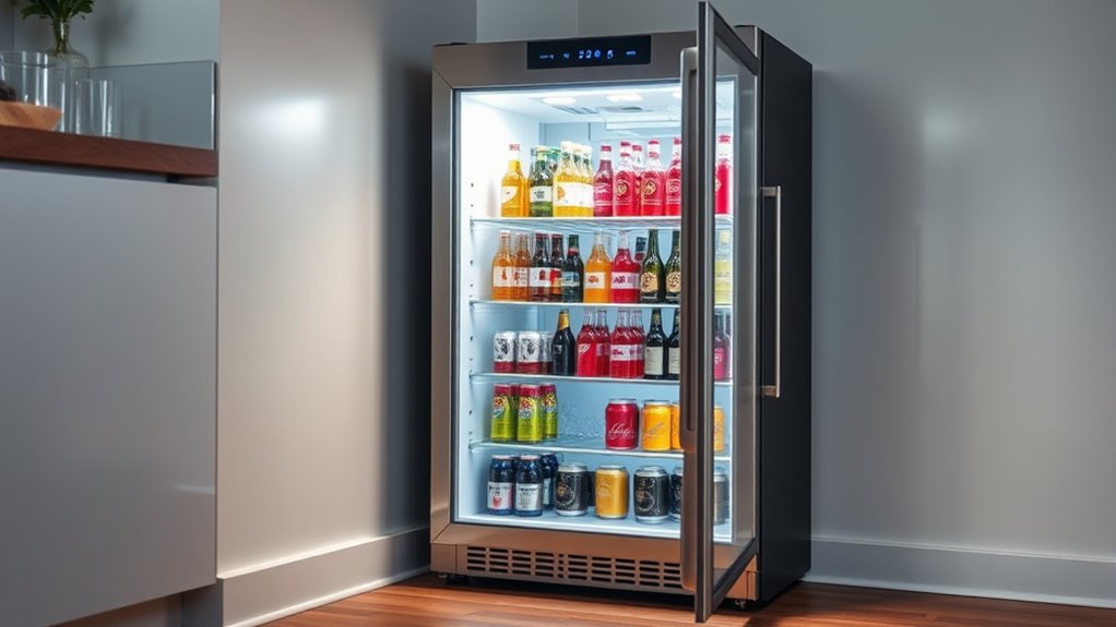 choosing the right beverage fridge