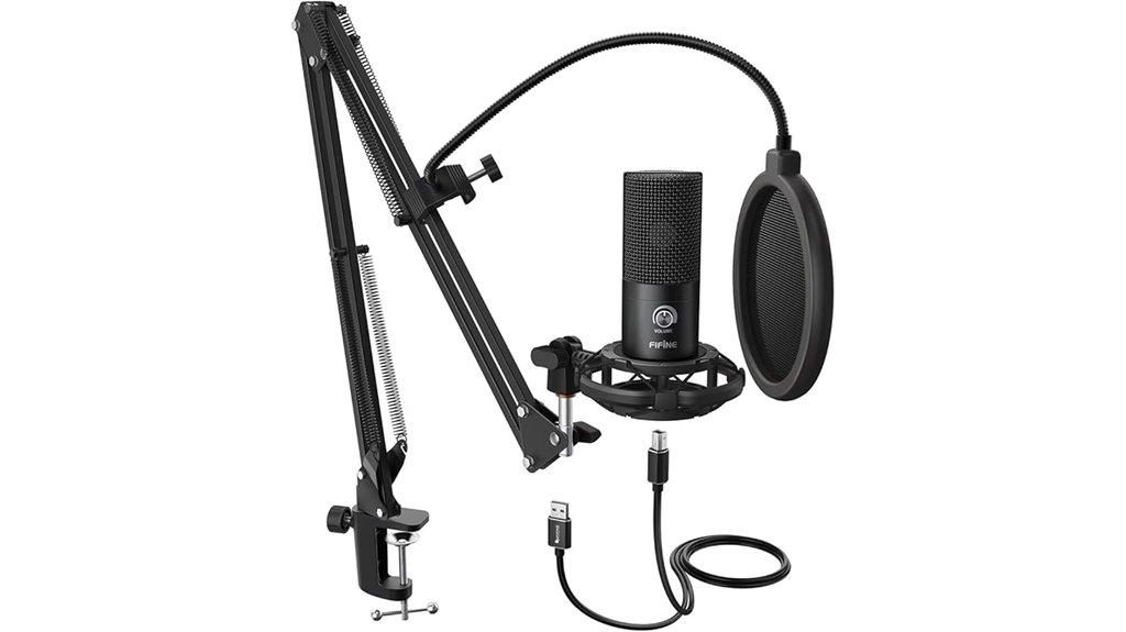 condenser usb microphone bundle