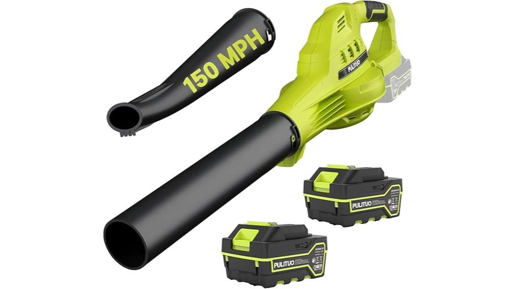 cordless blower dual batteries