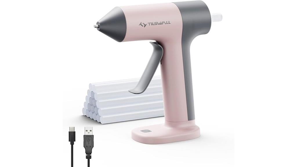 cordless hot glue gun