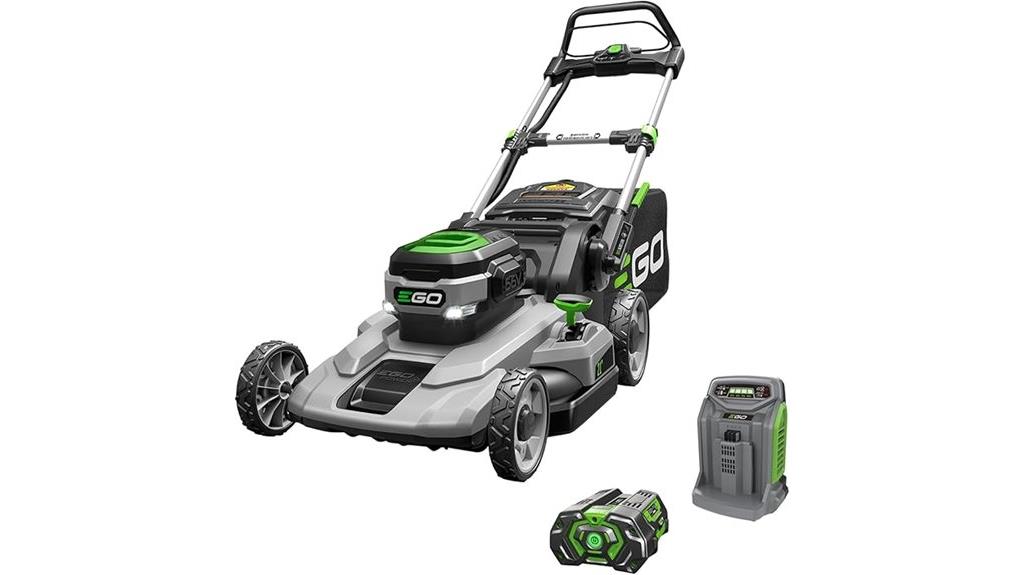 cordless lawn mower bundle