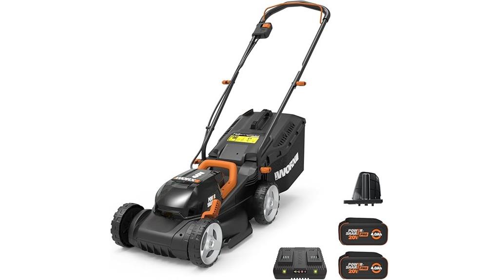 cordless small yard mower