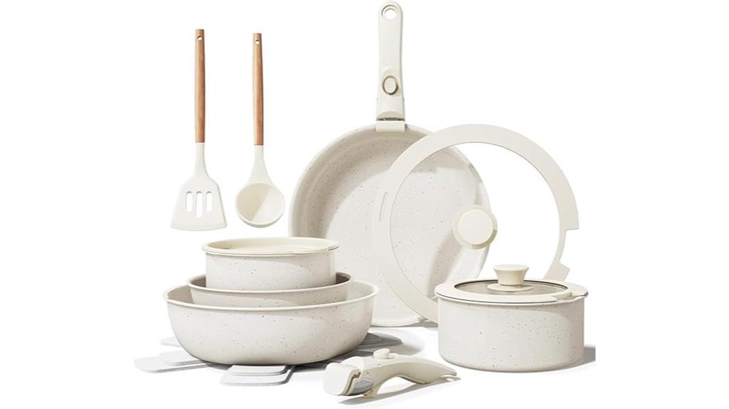 cream white 17 piece ceramic