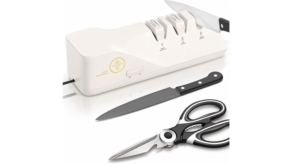 diamond abrasive knife sharpener
