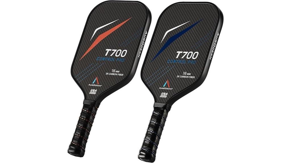 double carbon pickleball paddles