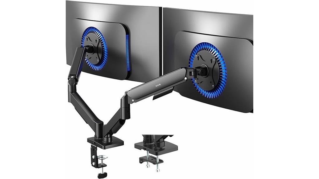 dual 32 inch monitor mount