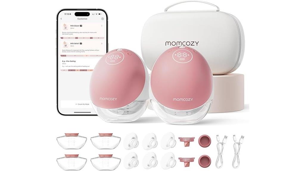dual pack breast pump