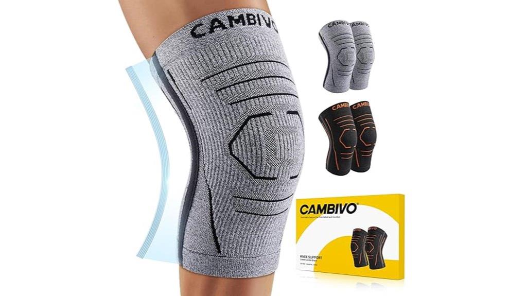 dual stabilizer knee support