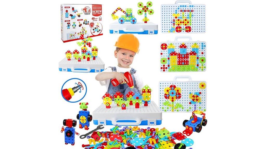 educational building and drilling toys