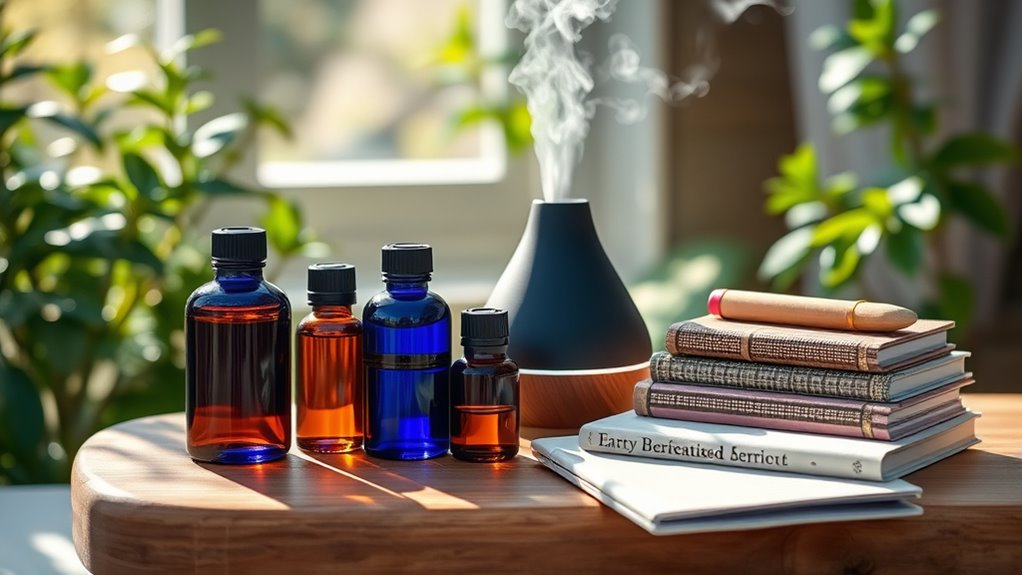 essential oils diffuser scent variety