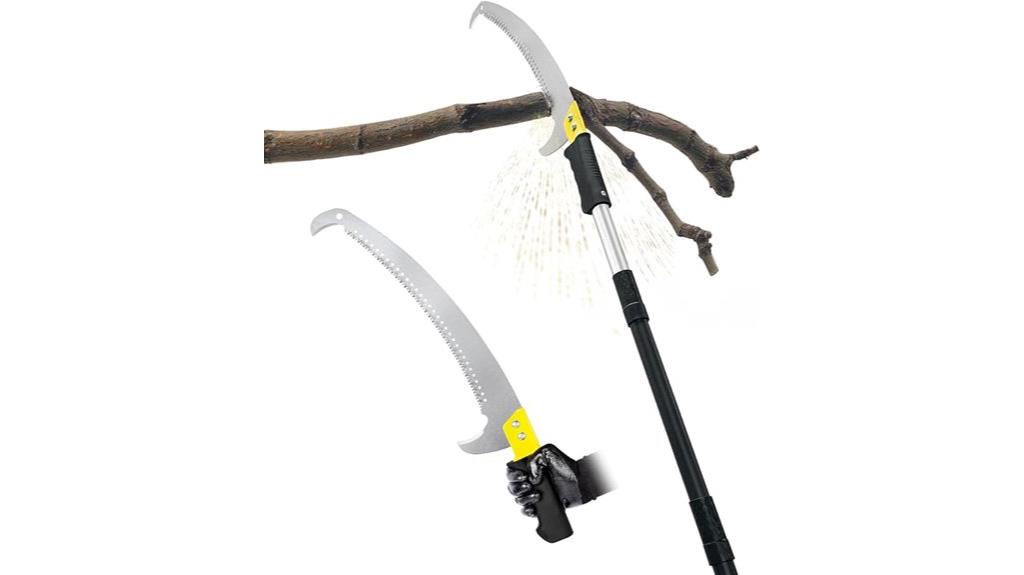 extendable tree trimming pole