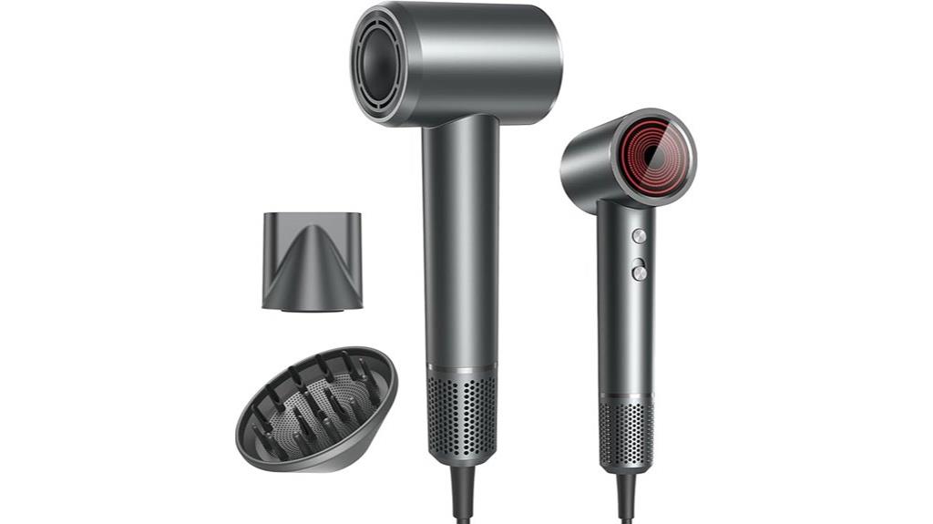 fast professional hair drying