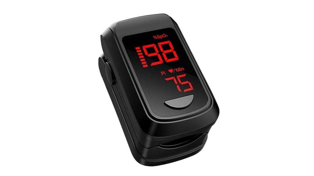 fingertip oxygen saturation monitor