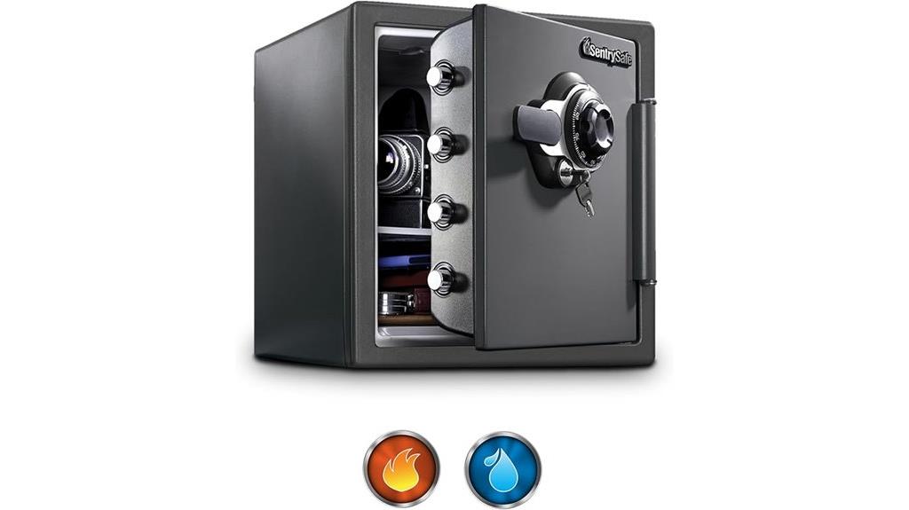 fireproof waterproof dial safe