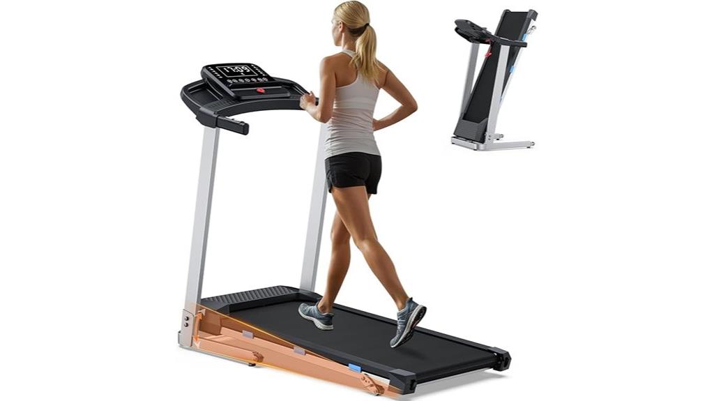 foldable incline home treadmill