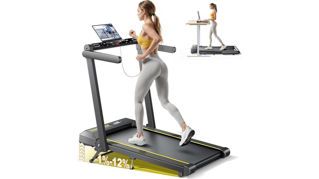 foldable treadmill with incline